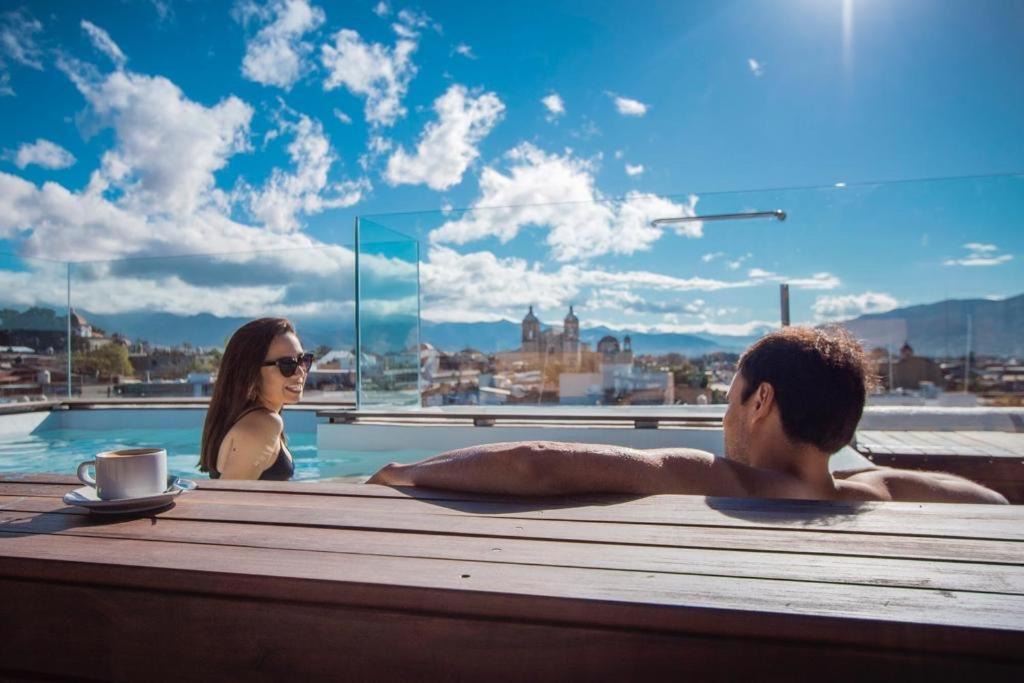 Casa Del Sotano Hotel Oaxaca Ngoại thất bức ảnh
